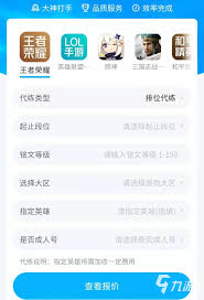 王者荣耀代打软件推荐 & 靠谱代练平台选择