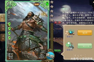 激战三国：移动版武将全解析