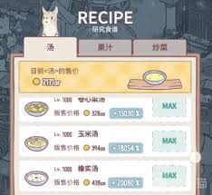 猫咪和汤手游：解锁全部魔法食谱攻略