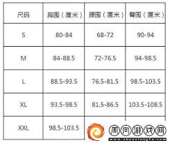 国际尺码与亚洲尺码差异