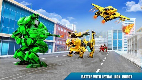 飞行坦克变形机器人最新版