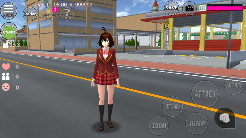 高中校园模拟器2